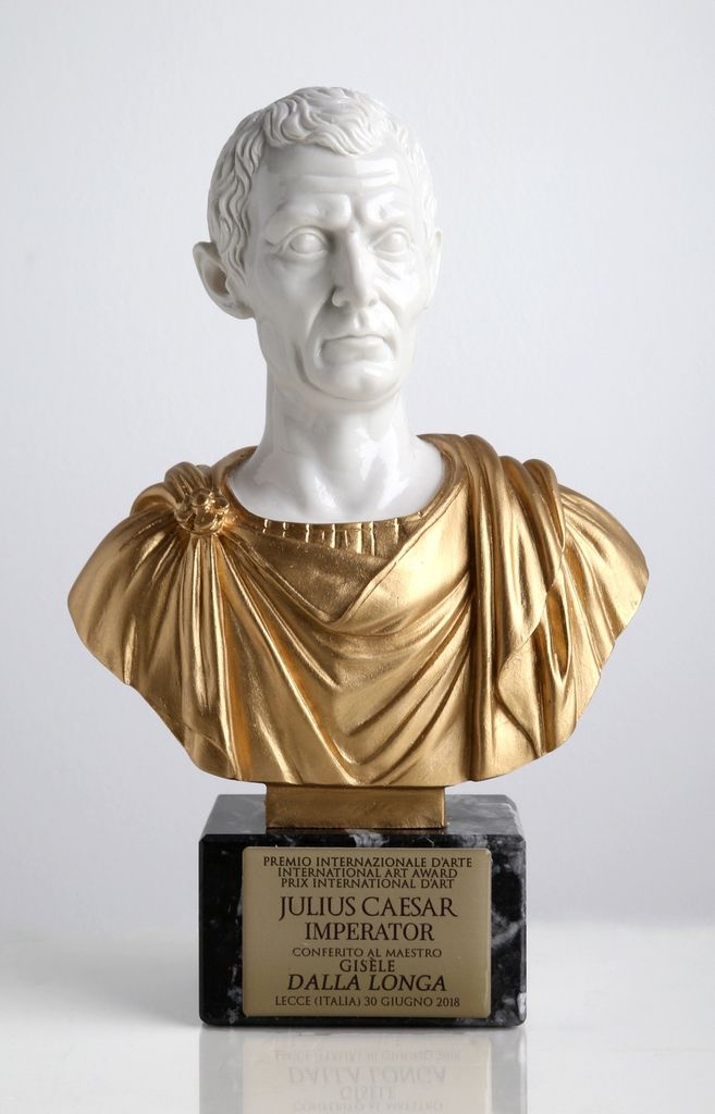 Prix International d'Art Julius Caesar Empereur 2018 Haute reconnaissance Accademia Italia In Arte Nel Mondo Gisèle Dalla Longa