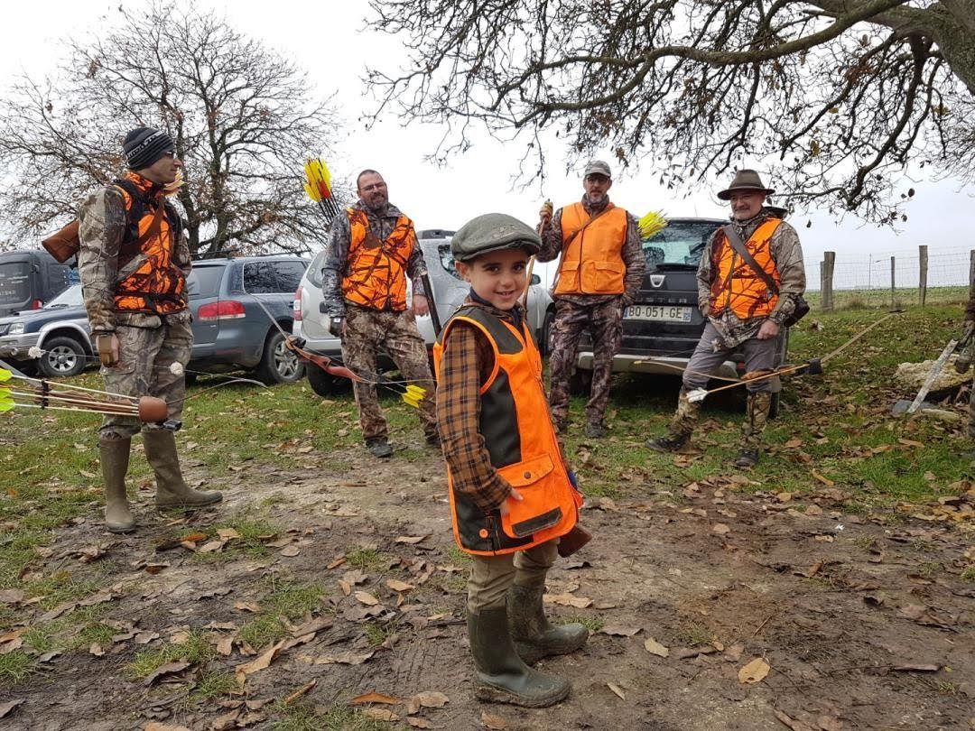 Chasse à l’arc du faisan à Lancôme