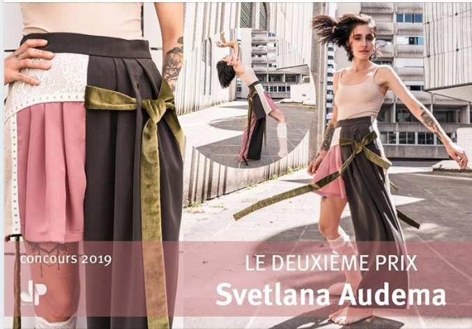 2eme prix :  le pantalon -short de Svetlana Audema