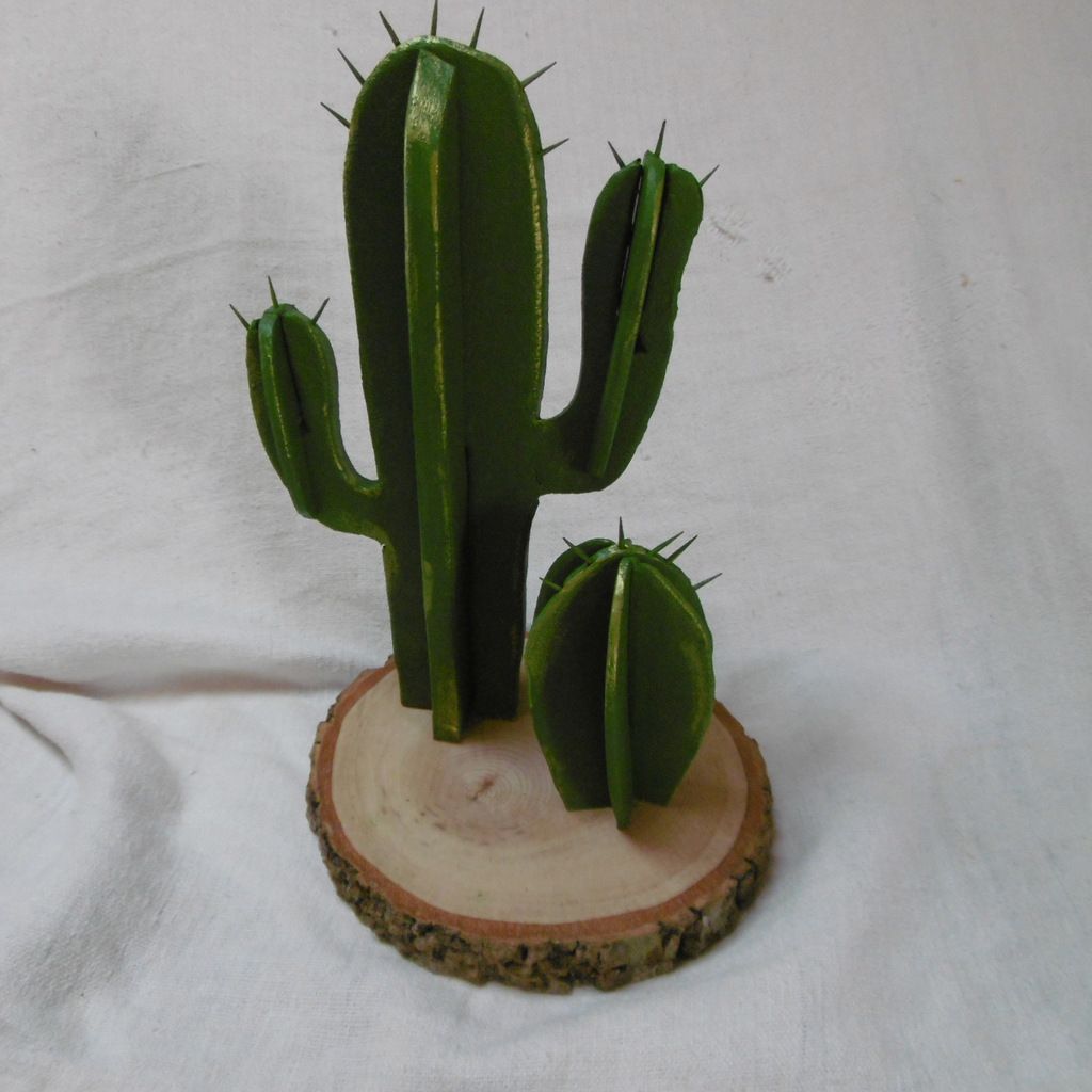 Cactus en polystirène 