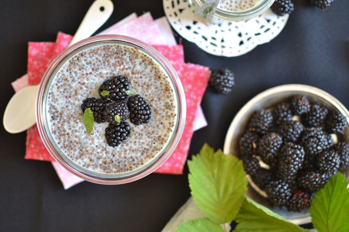 Pudding de chia à la vanille