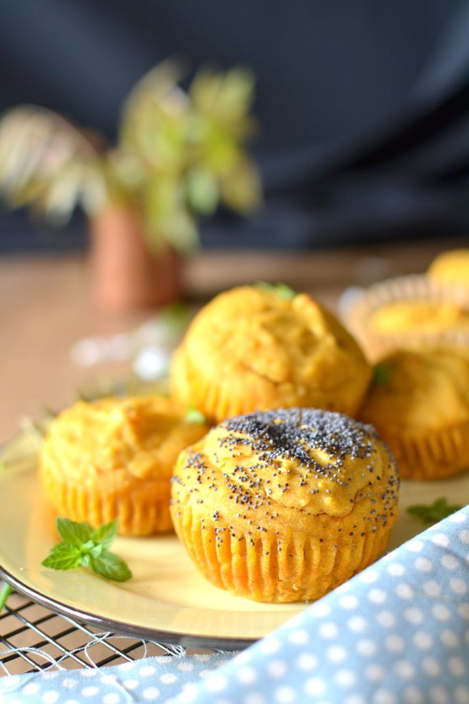 Muffins à la patate douce et au cumin