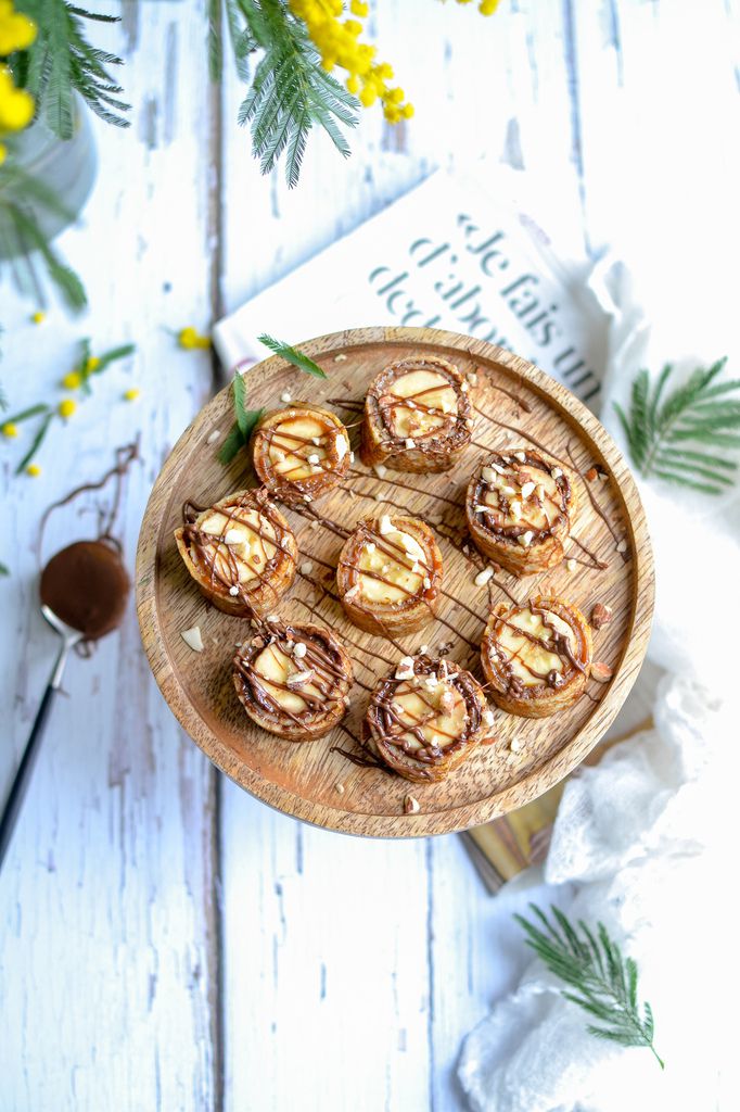 crêpe chocolat caramel banane végétal vegan végétarien