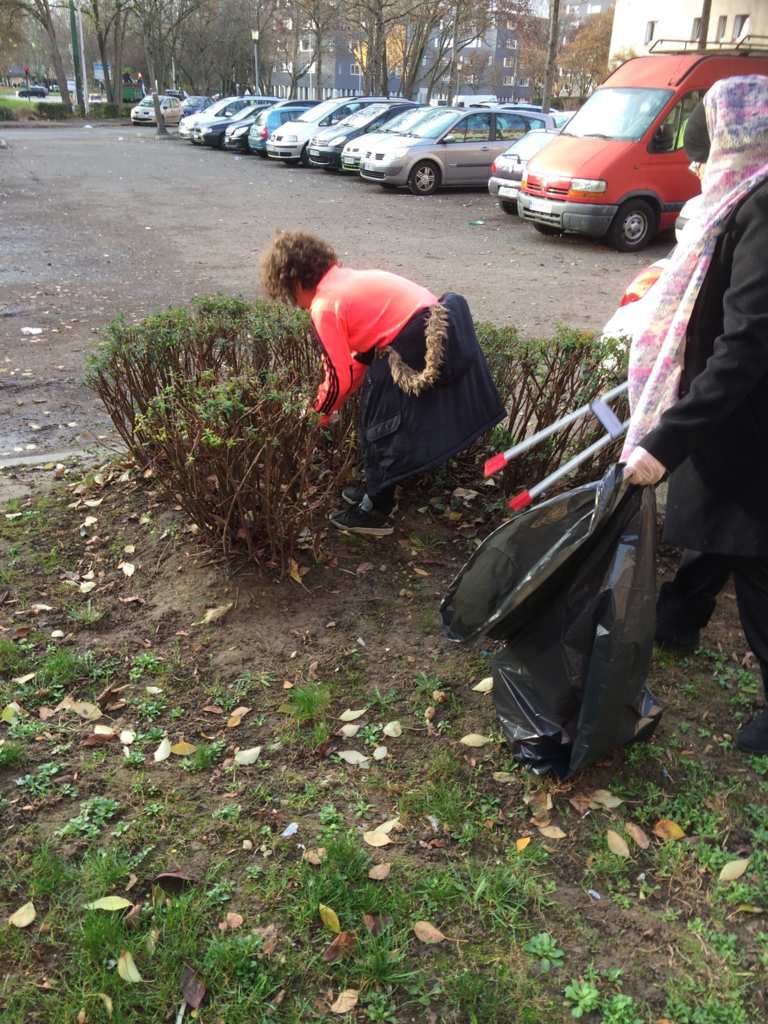 Nouveau succès pour l'opération quartier propre au Gros Saule à Aulnay-sous-Bois