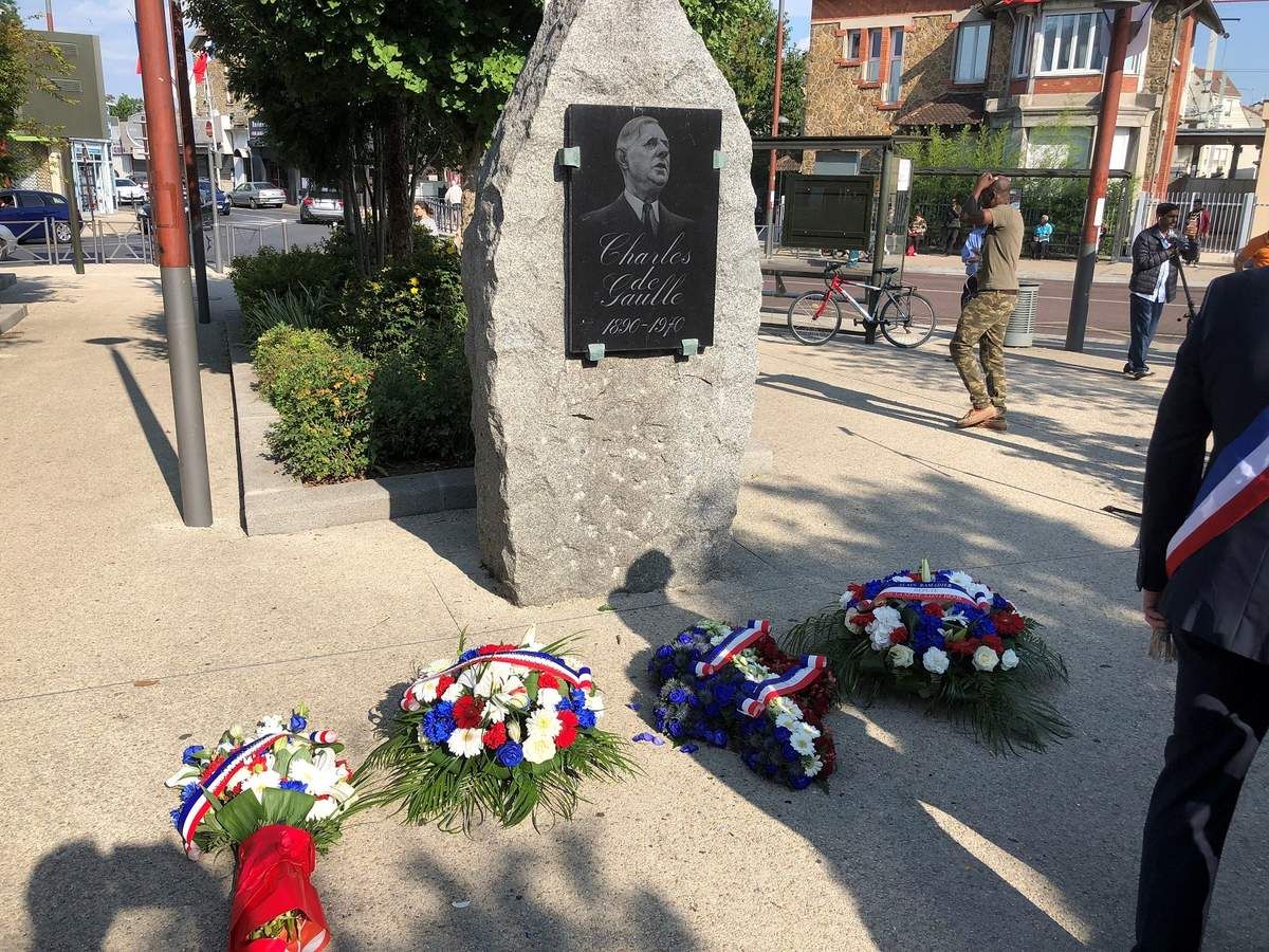 Cérémonie très réussie à Aulnay-sous-Bois pour les 75 ans de la libération de Paris et de sa banlieue