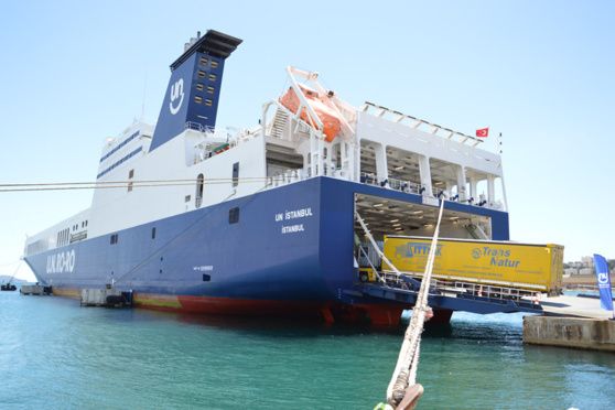 DFDS паром грузовой