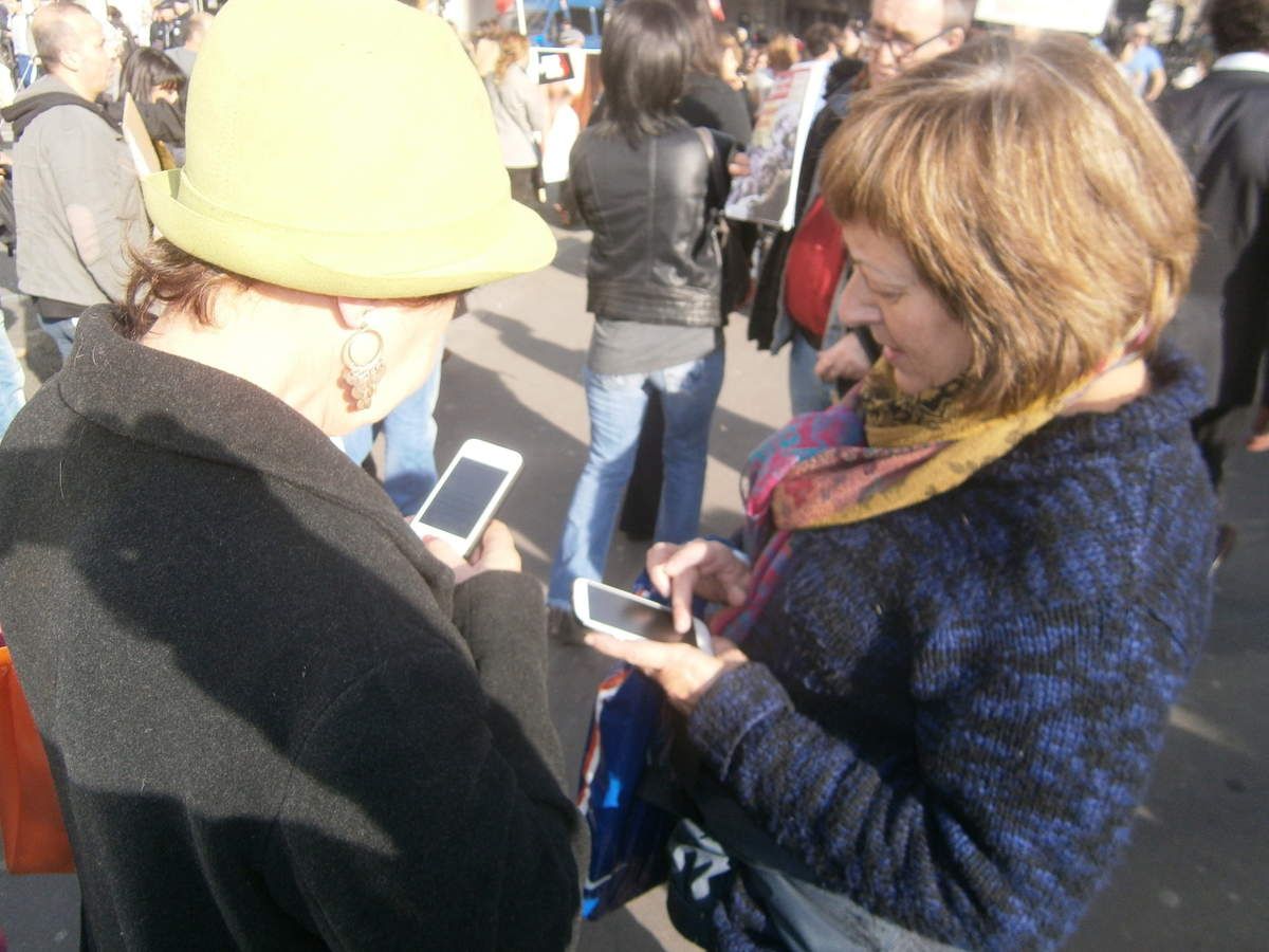 Arlette Zilberg avec Hélène Zanier