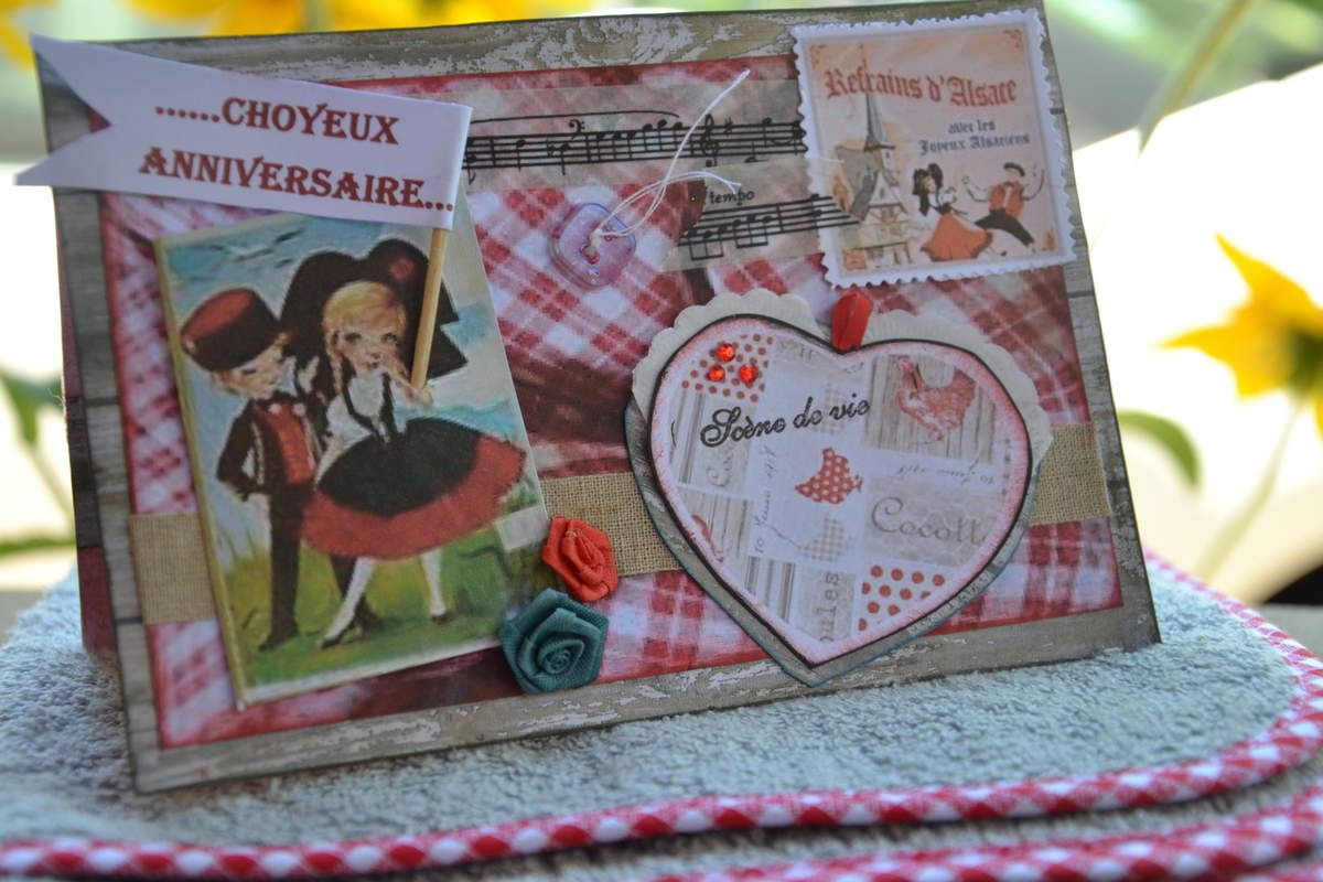 Une Carte Tendance Kelch Alsacien Le Scrap Univers D Isababa