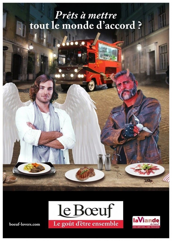 PUBLICITES : LA RELIGION (2) DE A à Z ... ANGES et DEMONS.