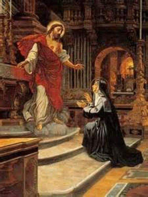 Paroles de Notre-Seigneur sur Sa Sainte Agonie à Sainte Marguerite-Marie