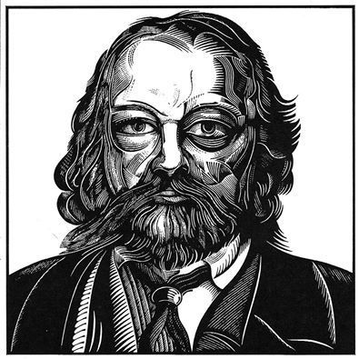 Bakunin, disegno di Clifford Harper