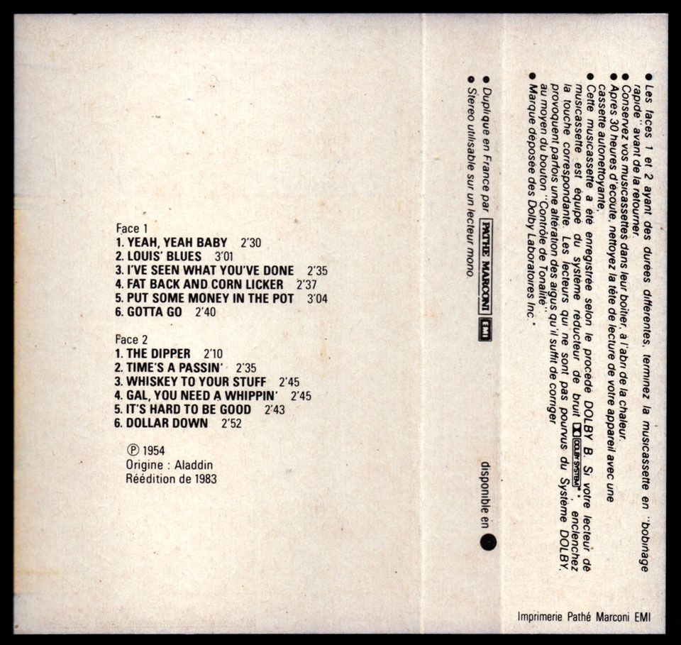 Louis Jordan and his Tympany Five Go blow your horn l'oreille cassée