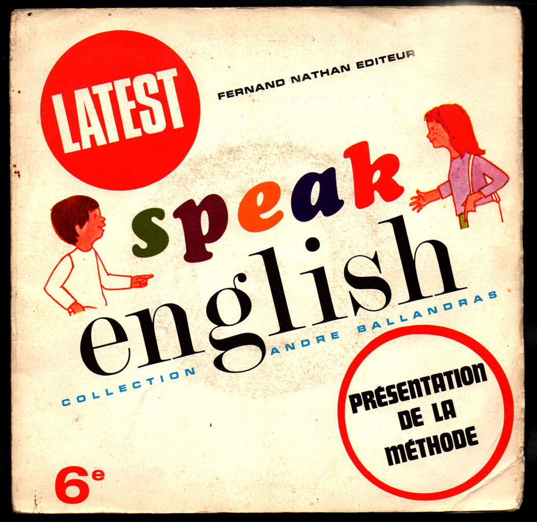 Speak english - présentation de la méthode - 1972 - l'oreille cassée