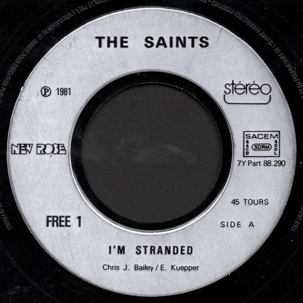 The Saints I M Stranded Live 1981 L Oreille Cassee l oreille cassee overblog