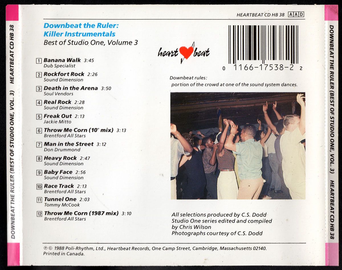 Downbeat the ruler Best of Studio One killer instrumentals volume 3