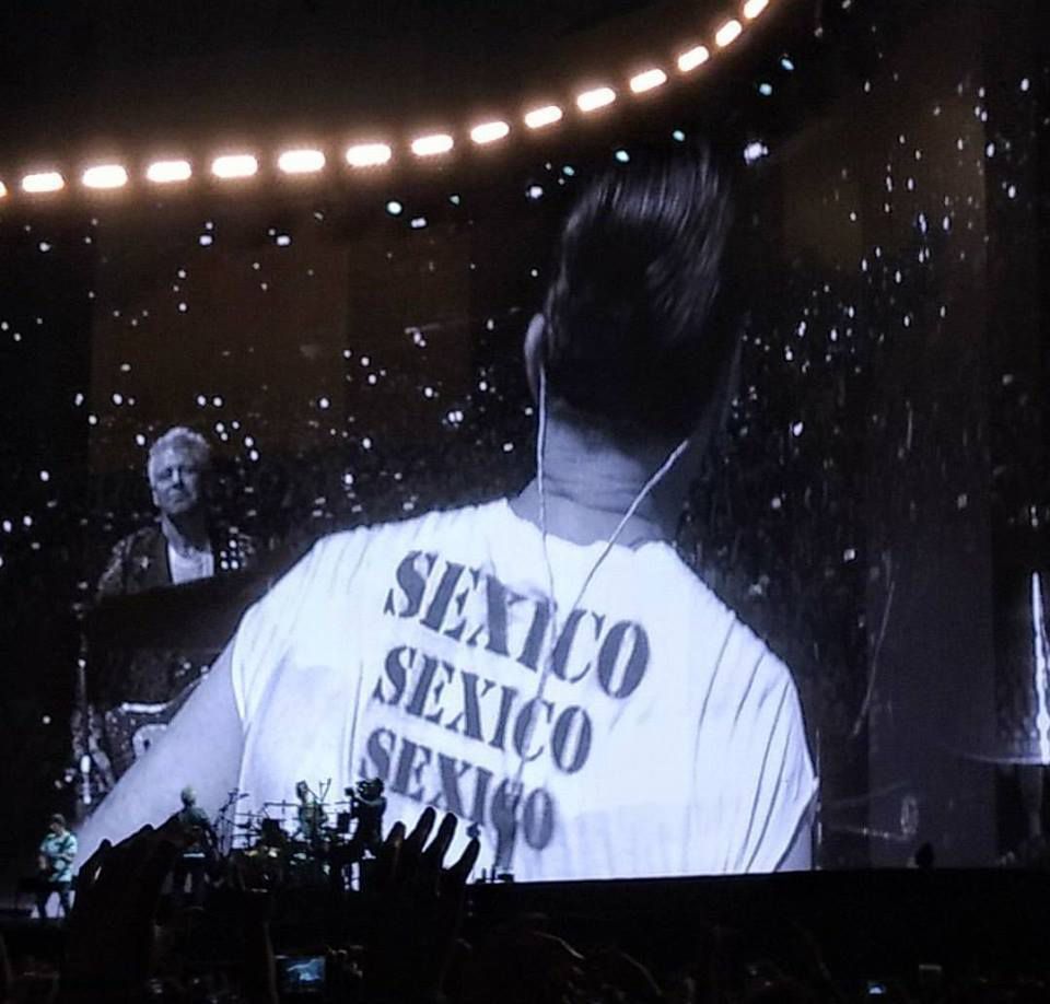 U2 -Mexico City  Mexique 04/10/2017