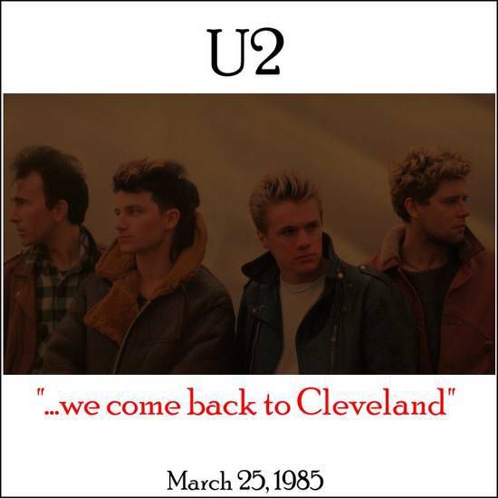 U2 -Unforgettable Fire Tour -25/03/1985 Richfield -USA- Richfield Coliseum 