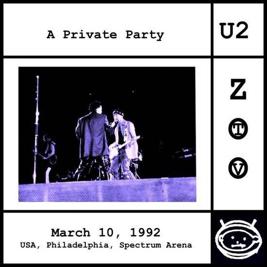 U2 -ZOO TV Tour -10/03/1992 -Philadelphie -USA -The Spectrum