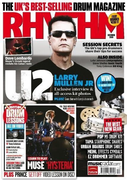 U2 -Magazine RHYHM -Décembre 2009