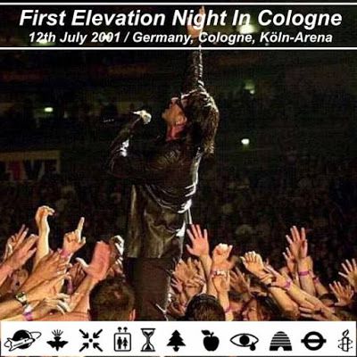 U2 -Elevation Tour -12/07/2001 -Cologne -Allemagne -Kölnarena #1