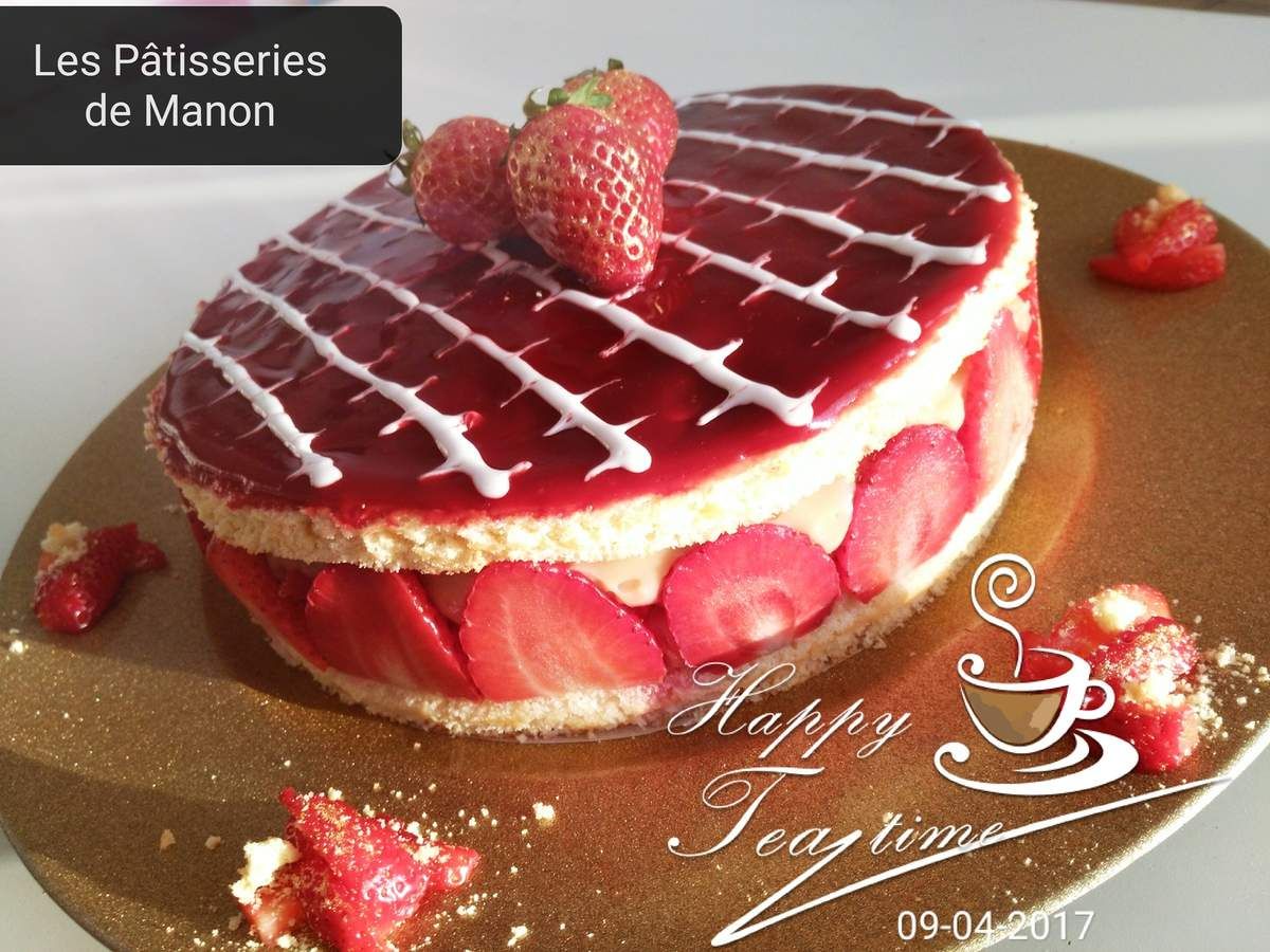 Fraisier A La Rose Les Patisseries De Manon Fraisier A La Rose Les Patisseries De Manon