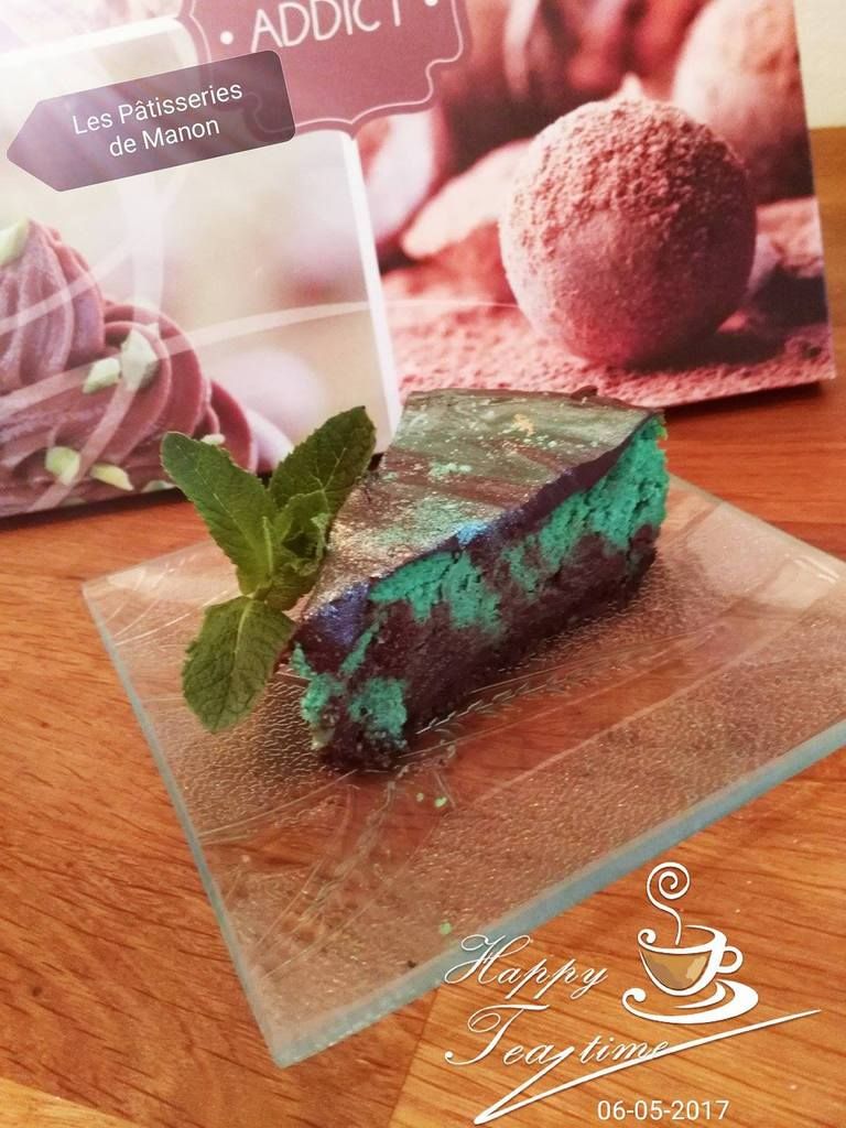 Cheesecake Menthe Chocolat Les Patisseries De Manon