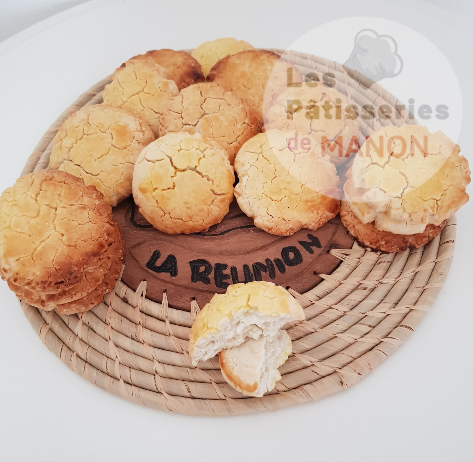 Bonbons la rouroute de la Réunion ou biscuits à l'arrow root - Les  Pâtisseries de Manon