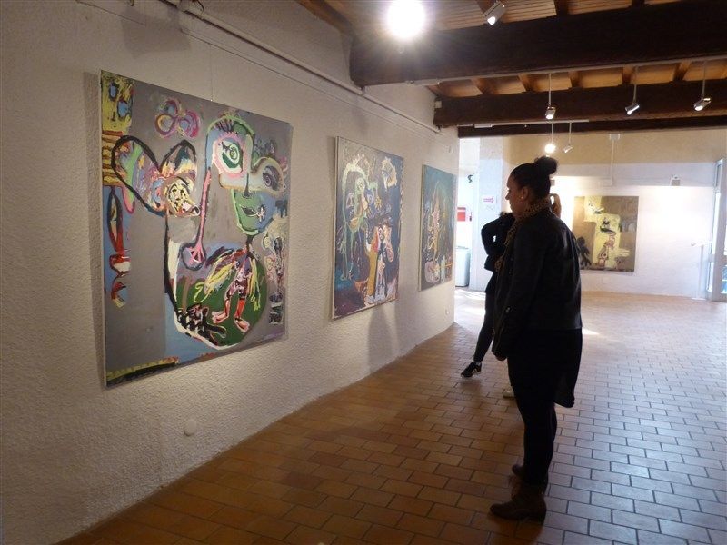 Les groupes en visite à l'EDA