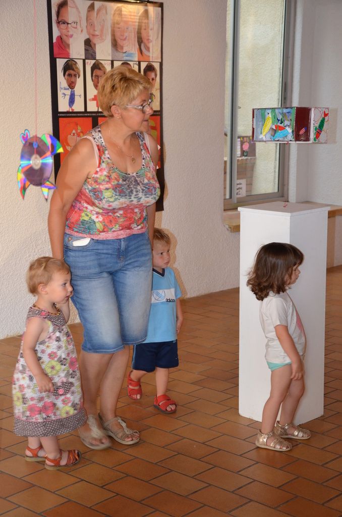 Les groupes en visite à l'EDA