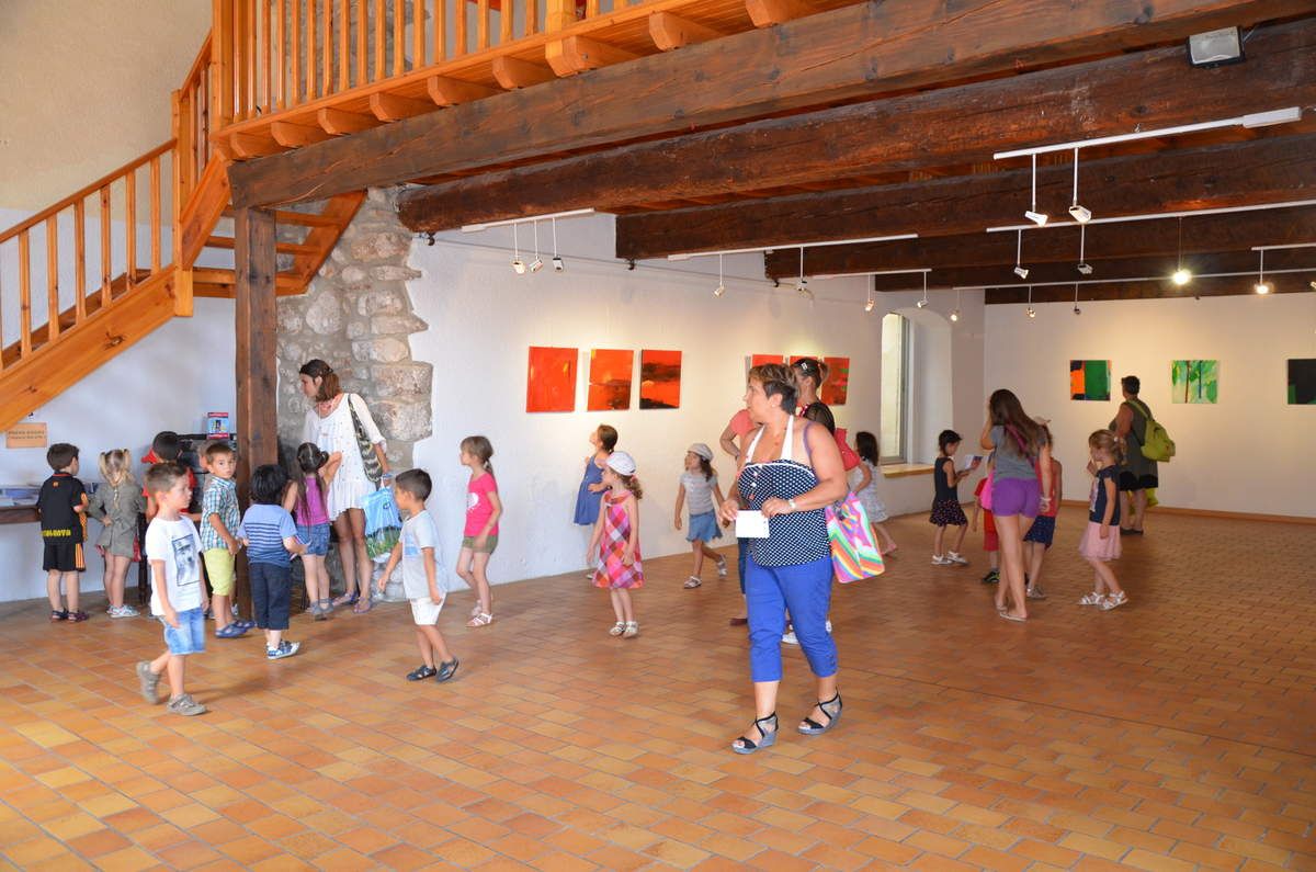 Les groupes en visite à l'EDA