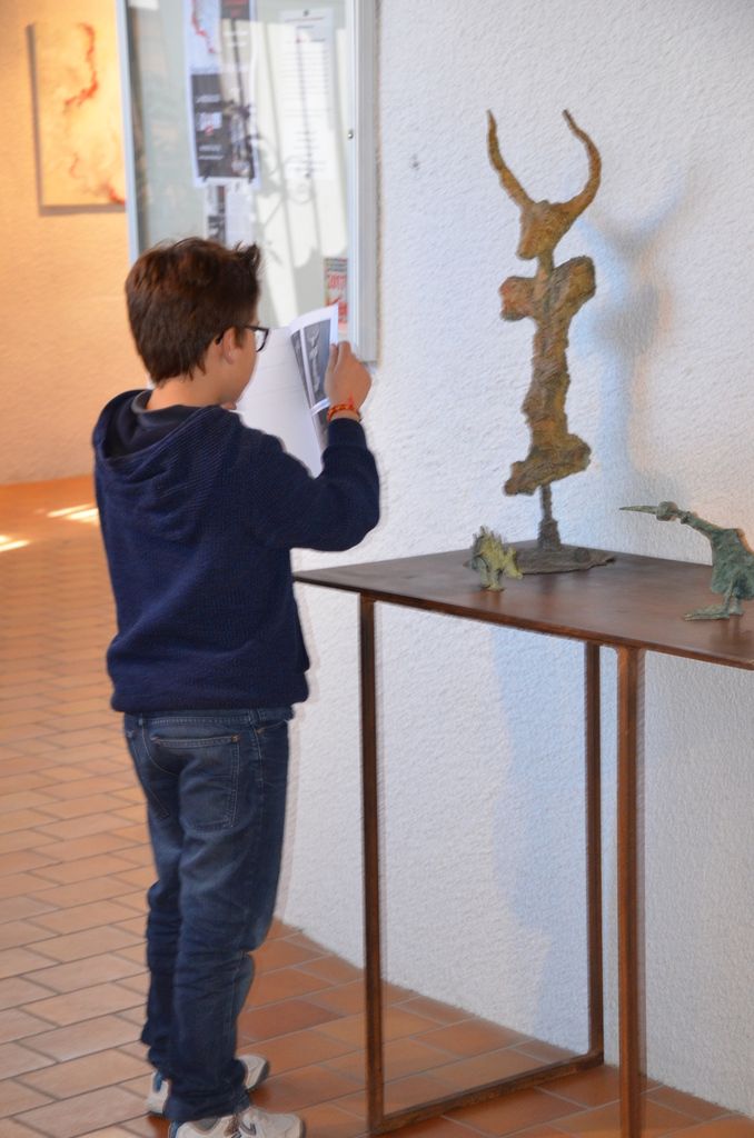 Les groupes en visite à l'EDA