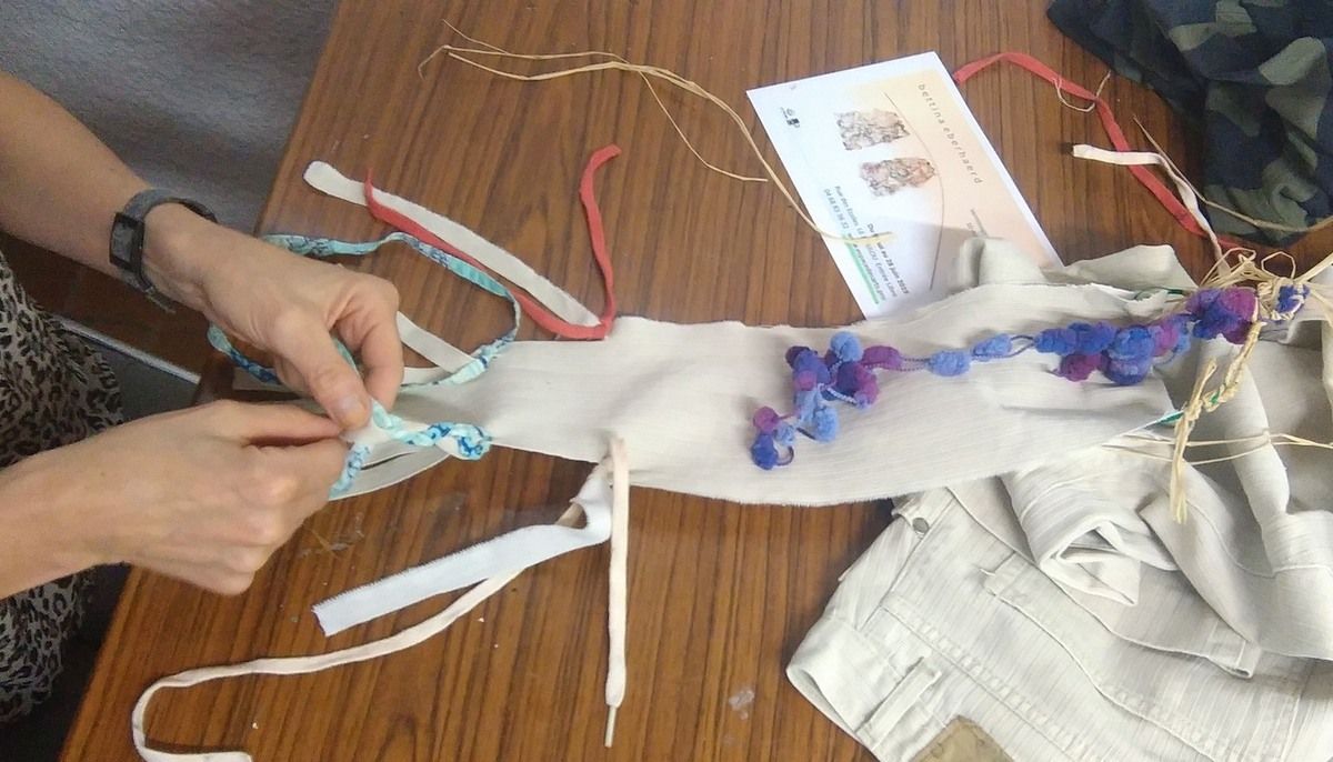 LORS DE L'ATELIER PHIL'ART ANIME PAR MONIQUE FRADIER MARDI 4 JUIN