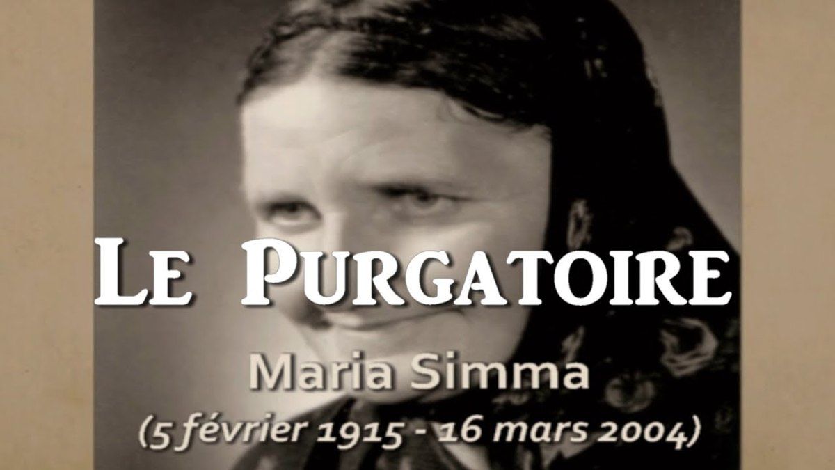 Maria Simma et les âmes du purgatoire