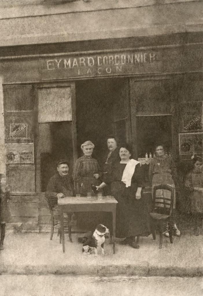 La cordonnerie EYMARD en 1912