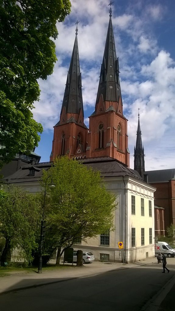 La cathédrale d'Uppsala.