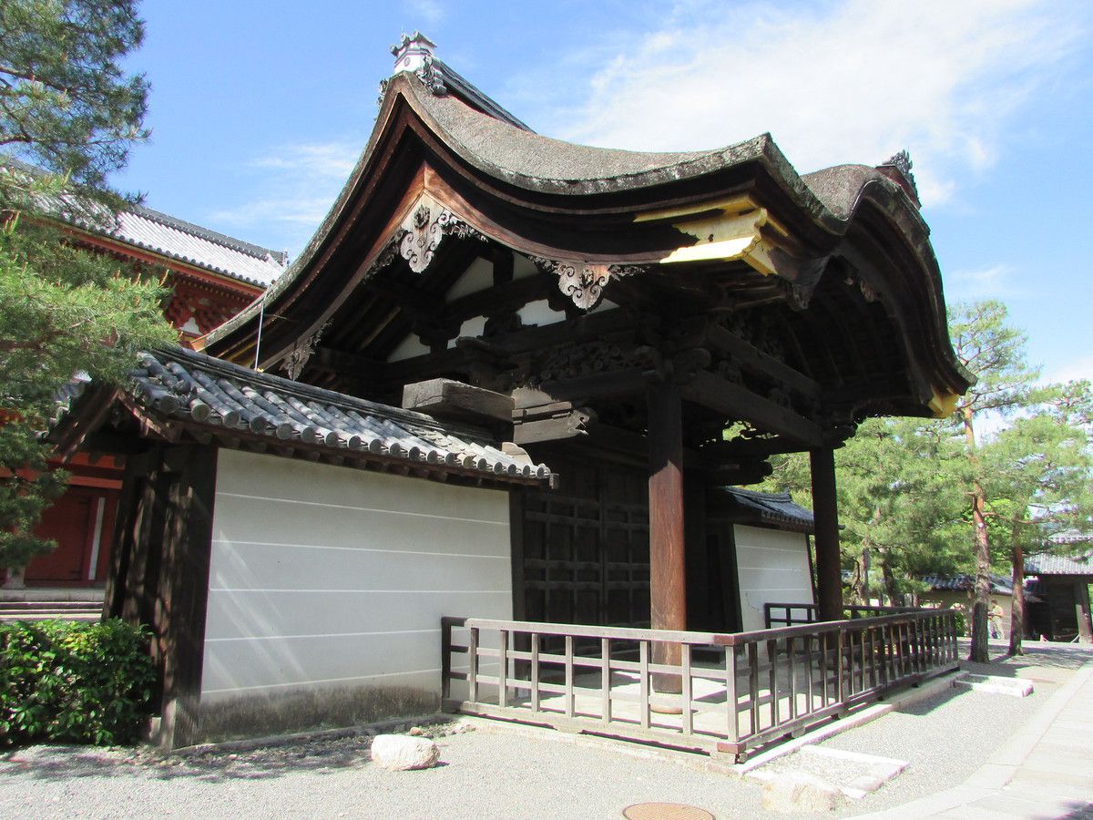 Le monastère Daitoku-Ji de Kyoto.