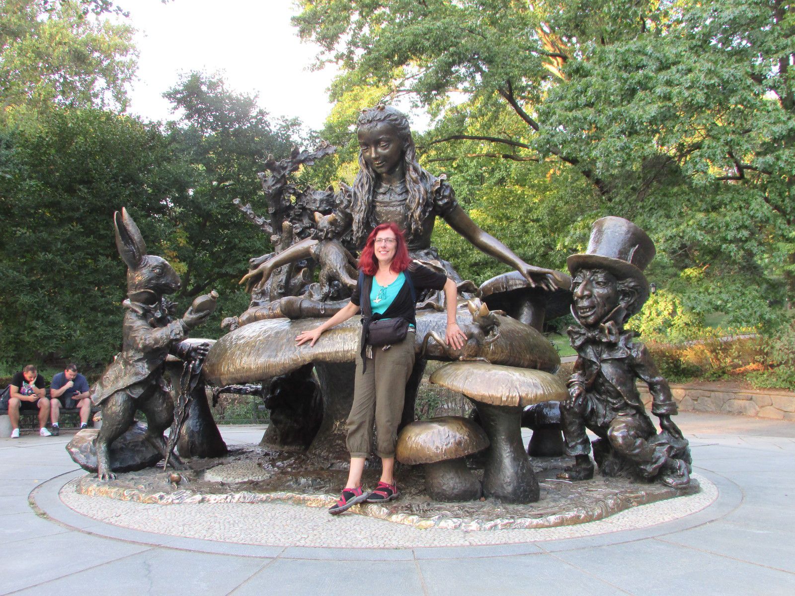 Central Park et Alice au pays des merveilles.