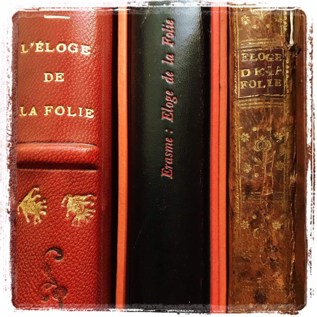 Eloge De Vos Folies Contemporaines à Loccasion Derasme Et - 