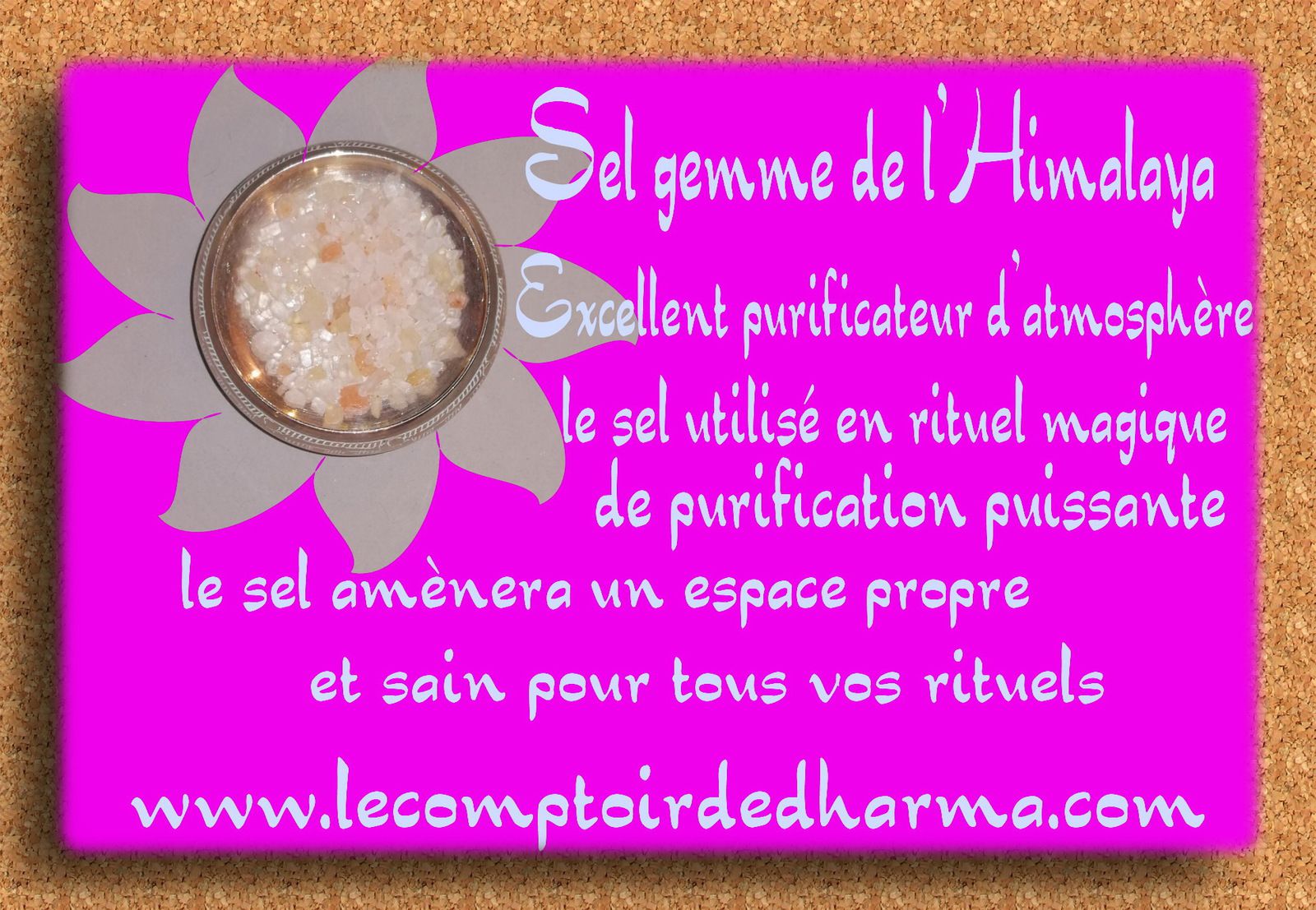 Sel Rose de l'Himalaya - Le Comptoir de Dharma