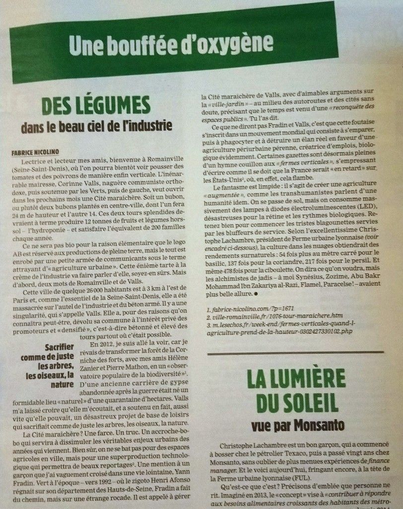 Quand Charlie Hebdo défonce la Tour Maraichère de Romainville !