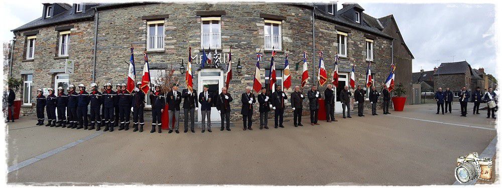 11 novembre 2019 ; la Commémoratuion de l'Armistice à Guipry-Messac