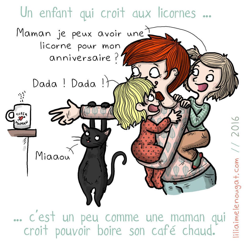 La Theorie De La Licorne Liliaimelenougat Blog Et Bebe Blog Maman Et De Fille De L Illustration De L Ecologie Et De L Humour