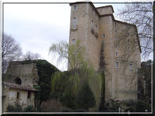 Le temps a transformé l'ancien château fort ! Le temps a transformé l'ancien château fort !