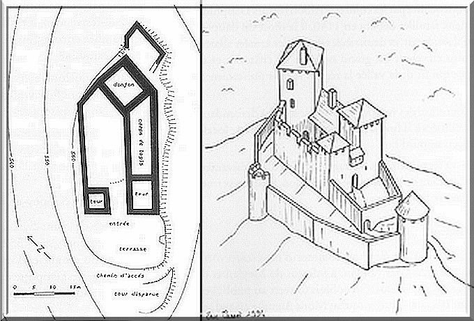 Diaporama château de BEAUMONT - Le Touvet