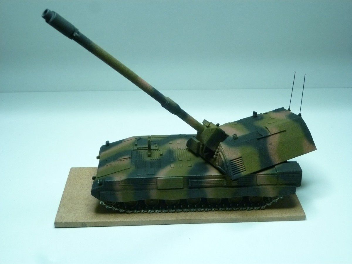 Panzerhaubitze 2000  (ou PZH 2000)  en impression 3D (par Jean-Charles)