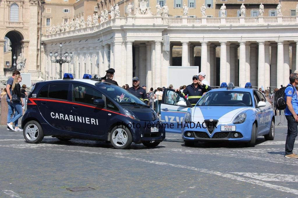 Rome : militaires et policiers montent la garde (par Jérôme hadacek) - Mise à jour 2 juin 2018