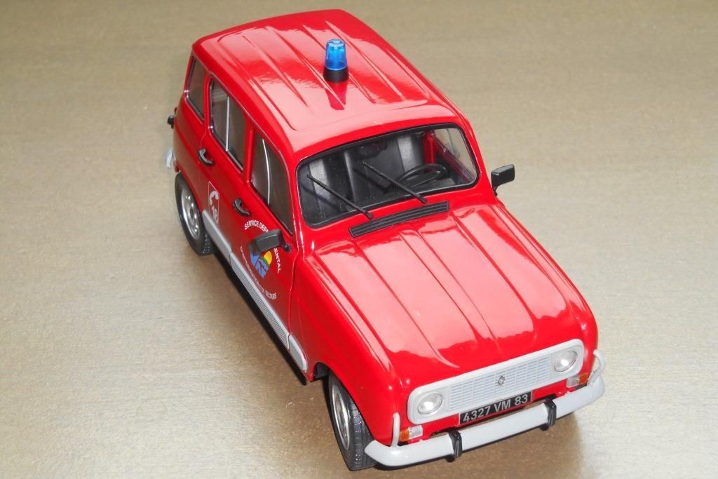 RENAULT 4L GTL - POMPIERS DU VAR - 1978 - Solido