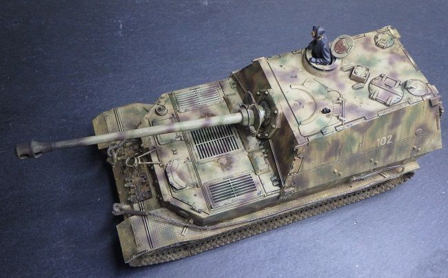 Jagdpanzer Elefant au 1:48 (par Marc H.)