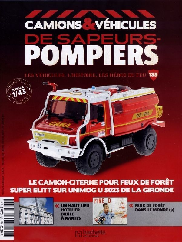 Camion de pompiers 50 cm filoguide, vehicules-garages