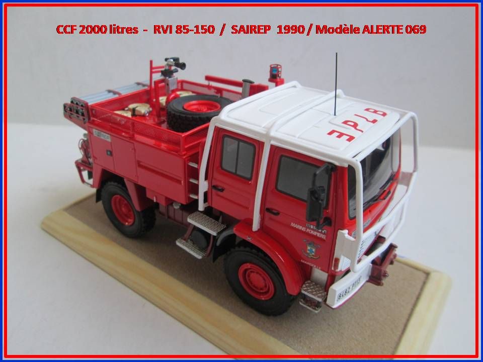Renault 85-150 SAIREP CCF "13" BMPM au 1/43 (Alerte)